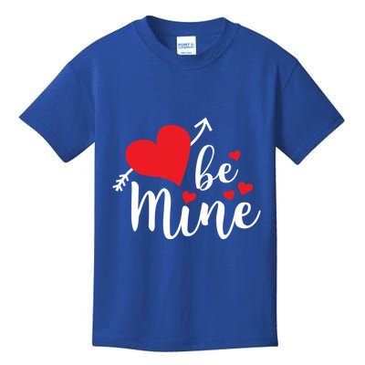 Be Mine Valentine's Day Cute Heart Gift Kids T-Shirt