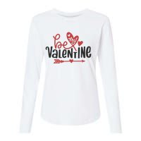 Be My Valentine Cute Gift Womens Cotton Relaxed Long Sleeve T-Shirt