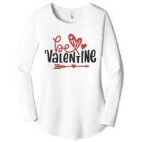 Be My Valentine Cute Gift Women's Perfect Tri Tunic Long Sleeve Shirt