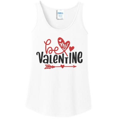 Be My Valentine Cute Gift Ladies Essential Tank