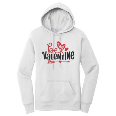 Be My Valentine Cute Gift Women's Pullover Hoodie