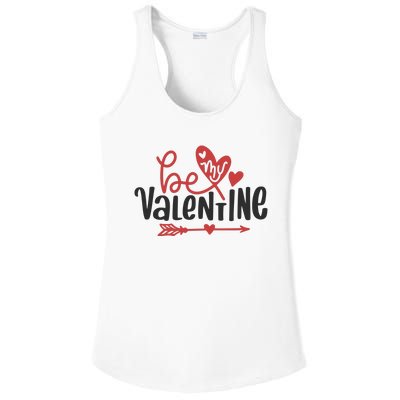 Be My Valentine Cute Gift Ladies PosiCharge Competitor Racerback Tank