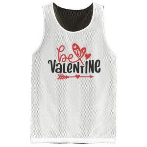 Be My Valentine Cute Gift Mesh Reversible Basketball Jersey Tank