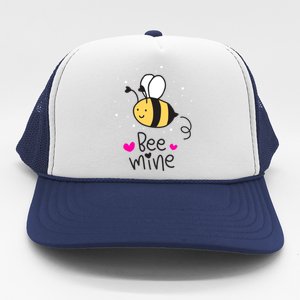 Bee Mine Valentine's Day Gift Trucker Hat