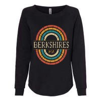 Berkshires Massachusetts Vintage Ma Retro Home State Womens California Wash Sweatshirt