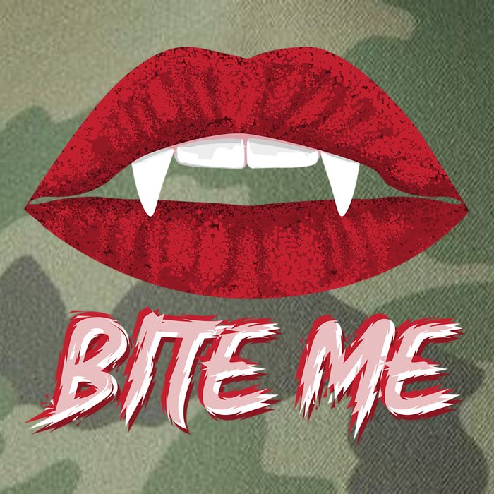 Bite Me Vampire Fangs Diy Halloween For Aspiring Dracula Funny Gift Legacy Tie Dye Trucker Hat