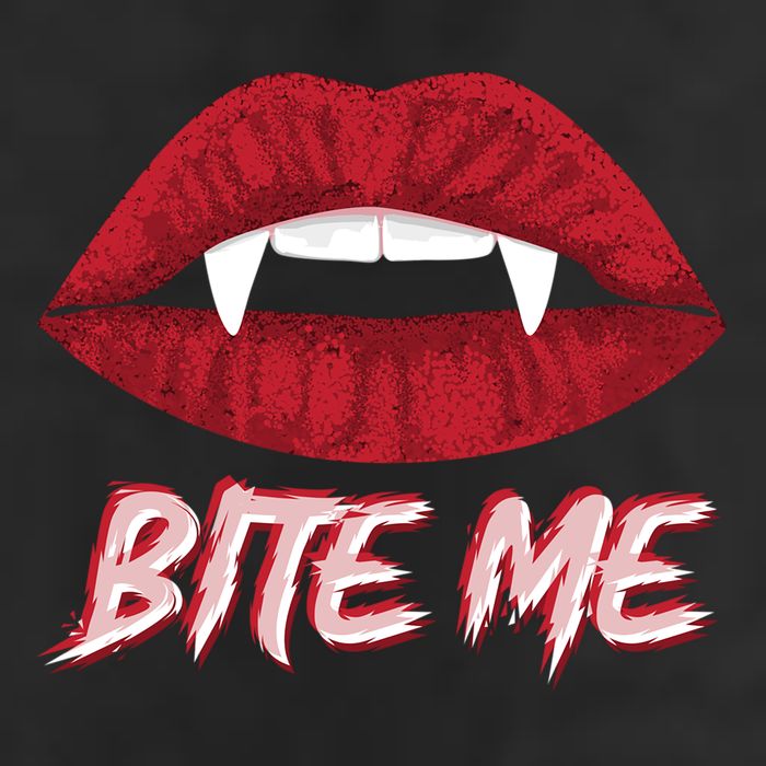 Bite Me Vampire Fangs Diy Halloween For Aspiring Dracula Funny Gift Cool Comfort Performance Bucket Hat