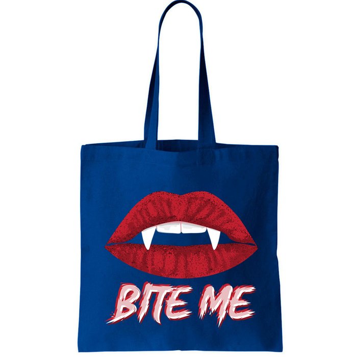 Bite Me Vampire Fangs Diy Halloween For Aspiring Dracula Funny Gift Bag
