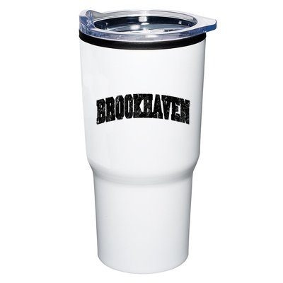 Brookhaven Mississippi Vintage Athletic Sports B&W Print Tumbler