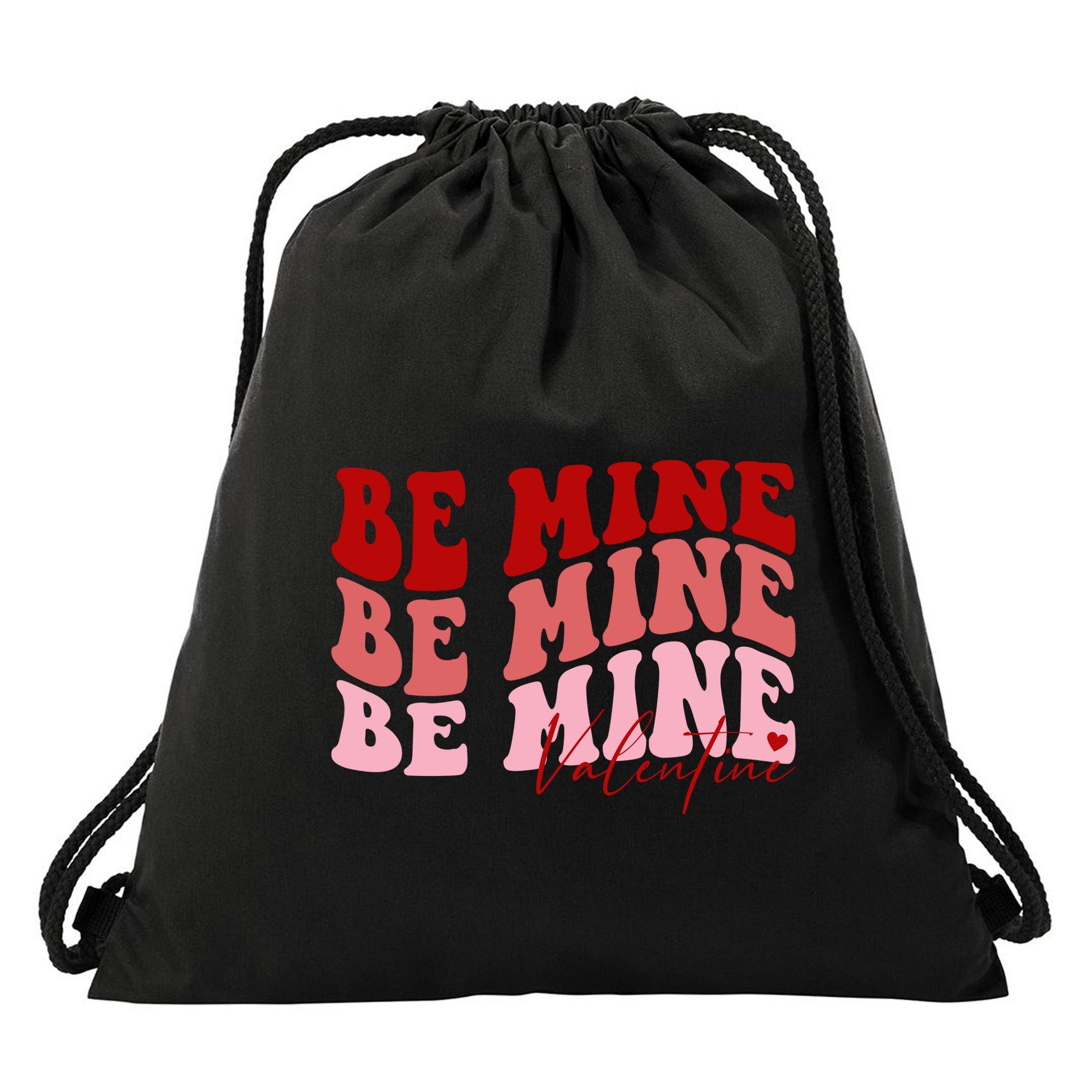 Be Mine Valentine Drawstring Bag