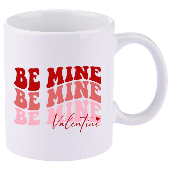 Be Mine Valentine 11oz C Handle Ceramic Mug