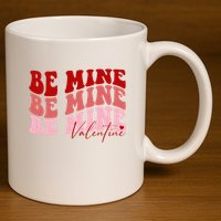 Be Mine Valentine 11oz C Handle Ceramic Mug