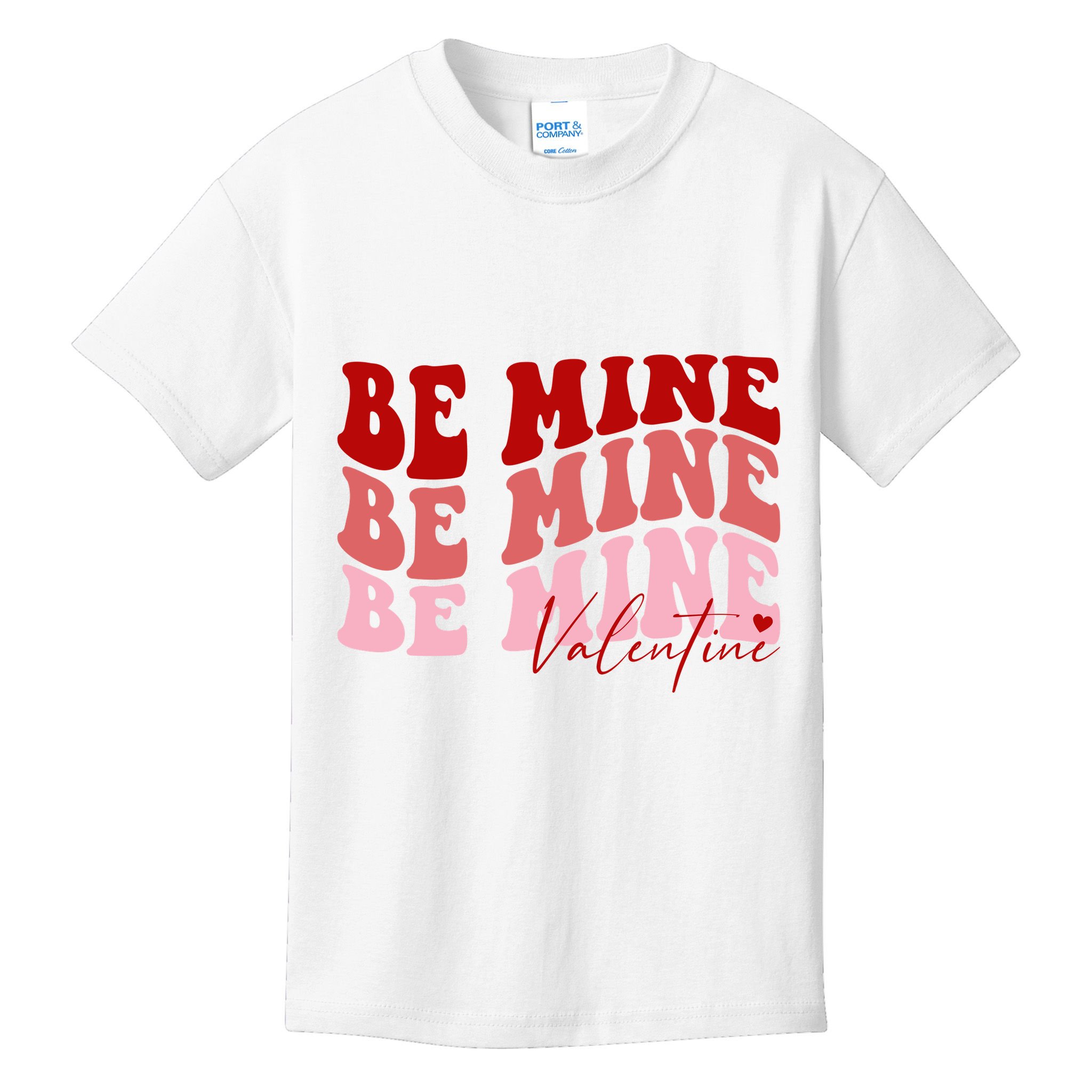 Be Mine Valentine Kids T-Shirt