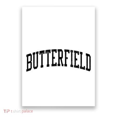 Butterfield Mo Vintage Athletic Sports Js02 Sweatshirt Poster