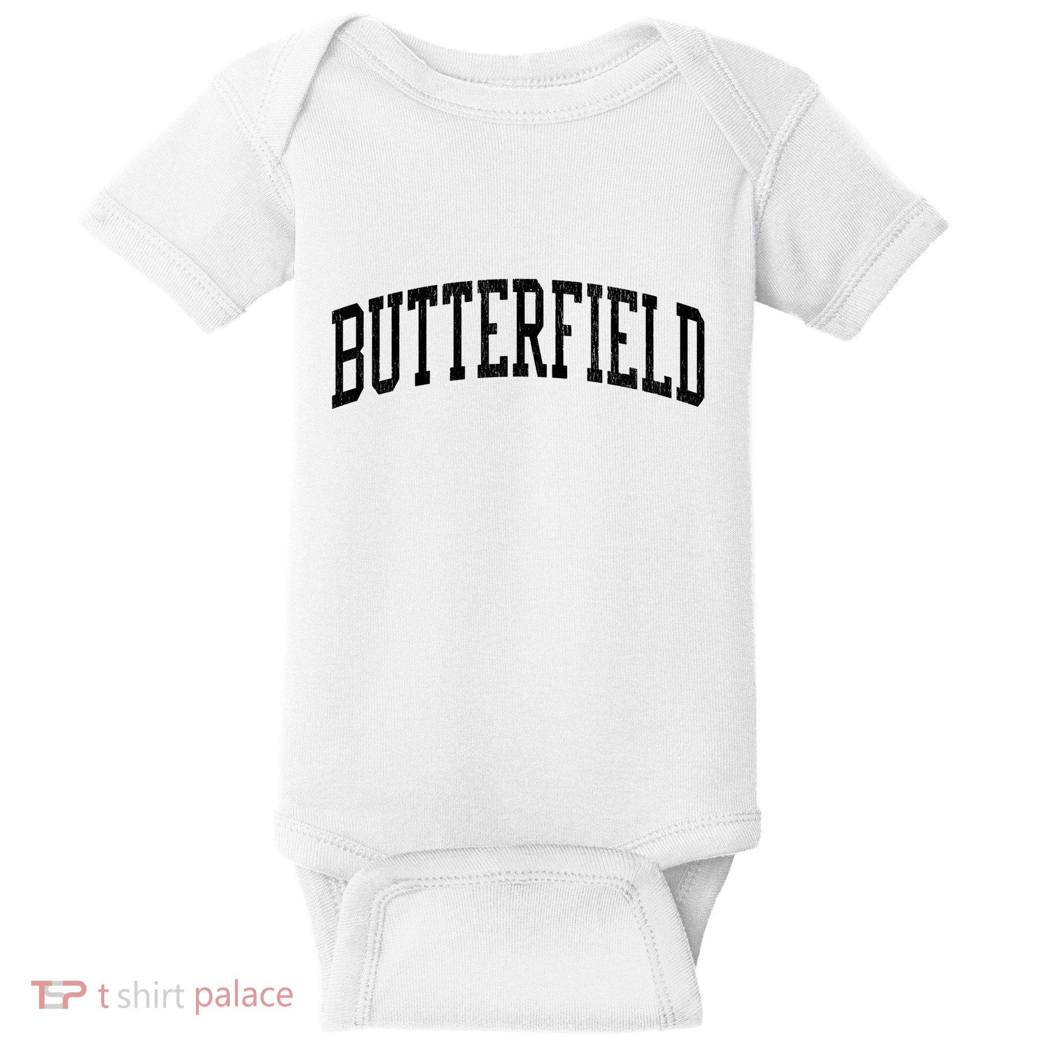 Butterfield Mo Vintage Athletic Sports Js02 Sweatshirt Baby Bodysuit