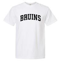 Bruins Mascot Vintage Athletic Sports Name Design Long Sleeve Garment-Dyed Heavyweight T-Shirt