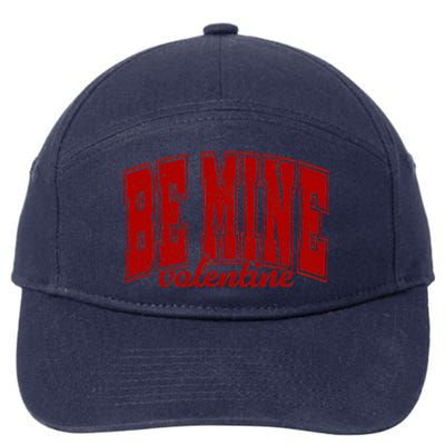 Be Mine Valentine Matching Couple Lover 7-Panel Snapback Hat