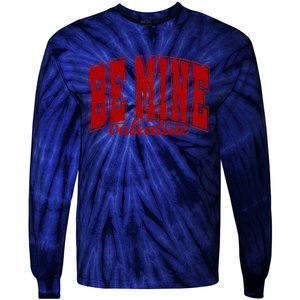 Be Mine Valentine Matching Couple Lover Tie-Dye Long Sleeve Shirt