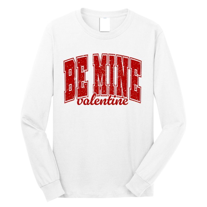 Be Mine Valentine Matching Couple Lover Long Sleeve Shirt