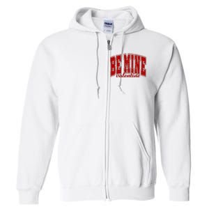 Be Mine Valentine Matching Couple Lover Full Zip Hoodie