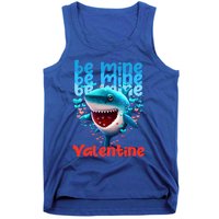 Be Mine Valentine Shark Valentine's Day Meaningful Gift Tank Top