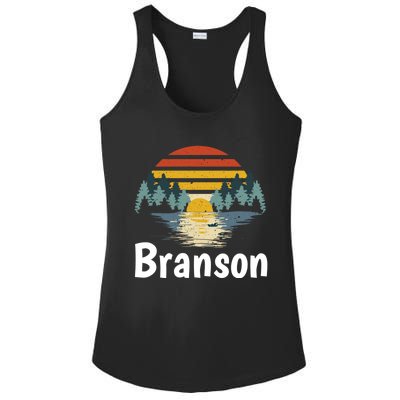 Branson Missouri Vacation Family Group Gift Great Gift Ladies PosiCharge Competitor Racerback Tank