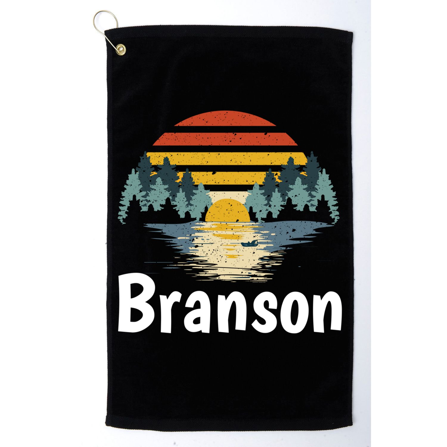 Branson Missouri Vacation Family Group Gift Great Gift Golf Towel