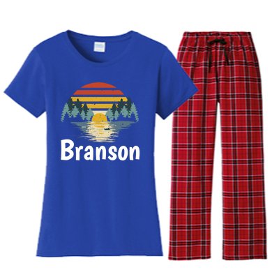 Branson Missouri Vacation Family Group Gift Great Gift Women's Flannel Pajama Set