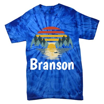 Branson Missouri Vacation Family Group Gift Great Gift Tie-Dye T-Shirt