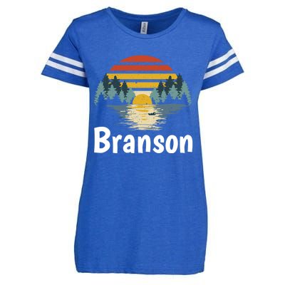 Branson Missouri Vacation Family Group Gift Great Gift Enza Ladies Jersey Football T-Shirt