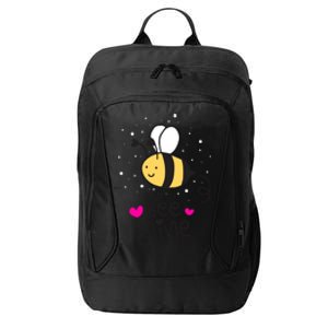 Bee Mine Valentine's Day Gift City Backpack