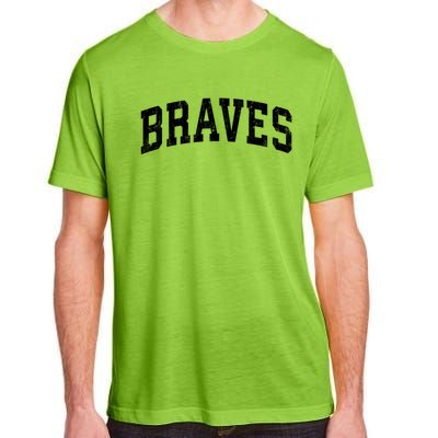 Braves Mascot Vintage Athletic Sports Name Design Gift Adult ChromaSoft Performance T-Shirt