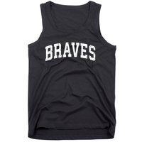 Braves Mascot Vintage Athletic Sports Name Design Gift Tank Top