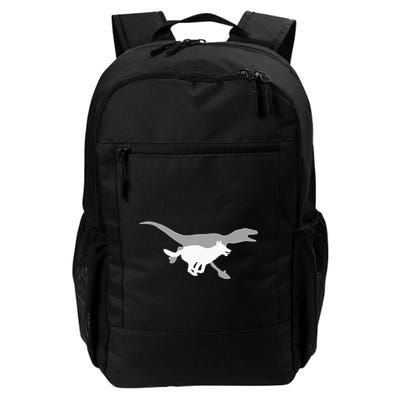 Belgian Malinois Velociraptor Maliraptor Running Backpack