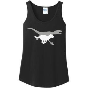 Belgian Malinois Velociraptor Maliraptor Running Ladies Essential Tank