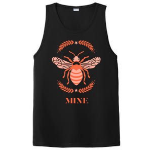 Bee Mine Valentine's Day Gift PosiCharge Competitor Tank