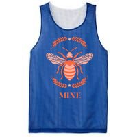 Bee Mine Valentine's Day Gift Mesh Reversible Basketball Jersey Tank