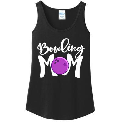 Bowling Mom Vintage Mama Bowling Mothers Day Bowling Mom Funny Gift Ladies Essential Tank