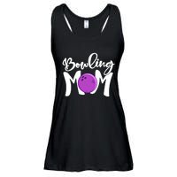 Bowling Mom Vintage Mama Bowling Mothers Day Bowling Mom Funny Gift Ladies Essential Flowy Tank