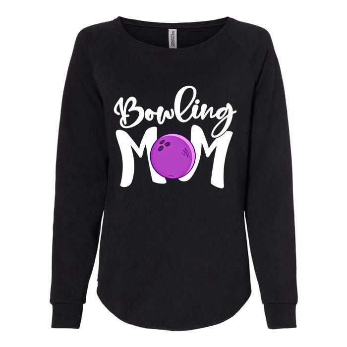 Bowling Mom Vintage Mama Bowling Mothers Day Bowling Mom Funny Gift Womens California Wash Sweatshirt