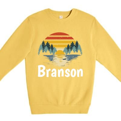 Branson Missouri Vacation Family Group Gift Premium Crewneck Sweatshirt