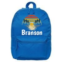 Branson Missouri Vacation Family Group Gift 16 in Basic Backpack