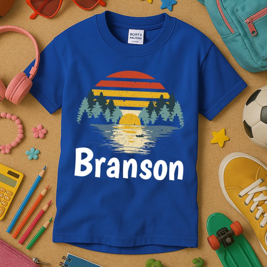 Branson Missouri Vacation Family Group Gift Kids T-Shirt