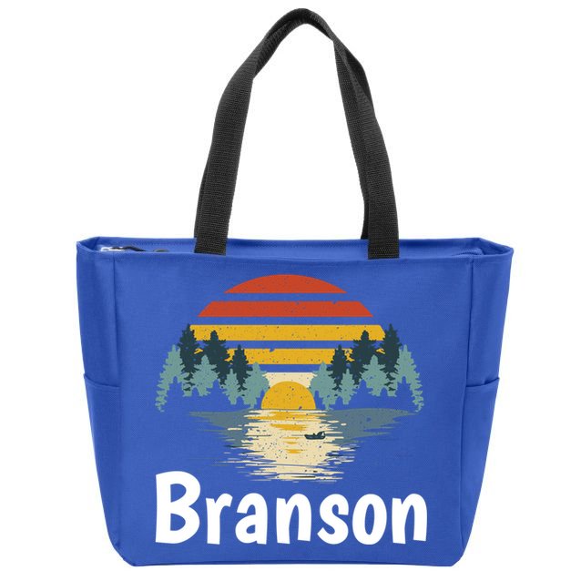 Branson Missouri Vacation Family Group Gift Zip Tote Bag