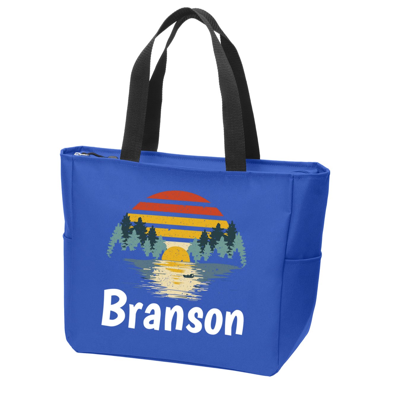 Branson Missouri Vacation Family Group Gift Zip Tote Bag