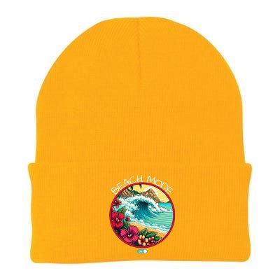 Beach Mode Vacy Mode Beach Life Vintage Sunset Beach Trip Vacation Mode Knit Cap Winter Beanie