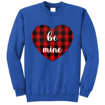 Be Mine Valentine's Day Gift Cute Heart Gift Sweatshirt