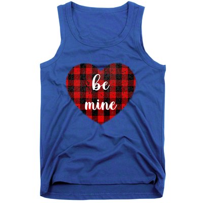 Be Mine Valentine's Day Gift Cute Heart Gift Tank Top