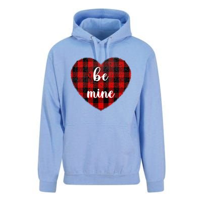 Be Mine Valentine's Day Gift Cute Heart Gift Unisex Surf Hoodie