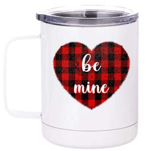 Be Mine Valentine's Day Gift Cute Heart Gift 12 oz Stainless Steel Tumbler Cup